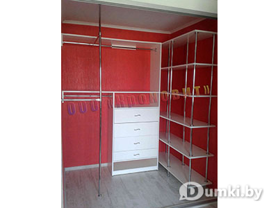 шкафы-купе встроенные, гардеробная комна